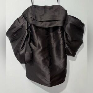 Ina Elegant Black Off-Shoulder Dress Medium